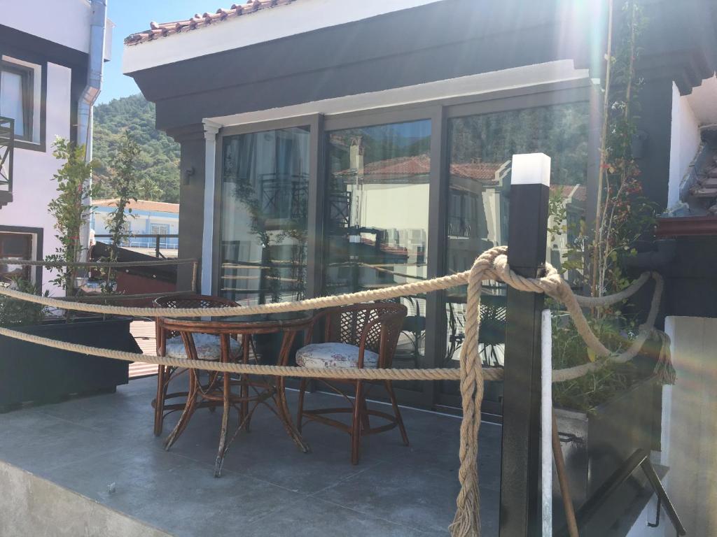 Balkón nebo terasa v ubytování On Oda Oludeniz