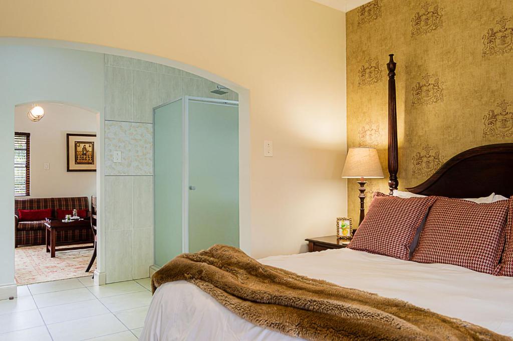 Letto o letti in una camera di Glen Ormond Country House