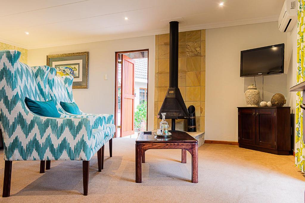 TV o dispositivi per l'intrattenimento presso Glen Ormond Country House
