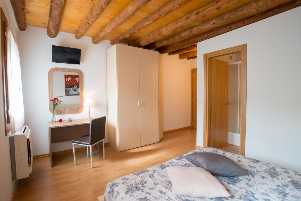 Postel nebo postele na pokoji v ubytování Bed and Breakfast La Quiete