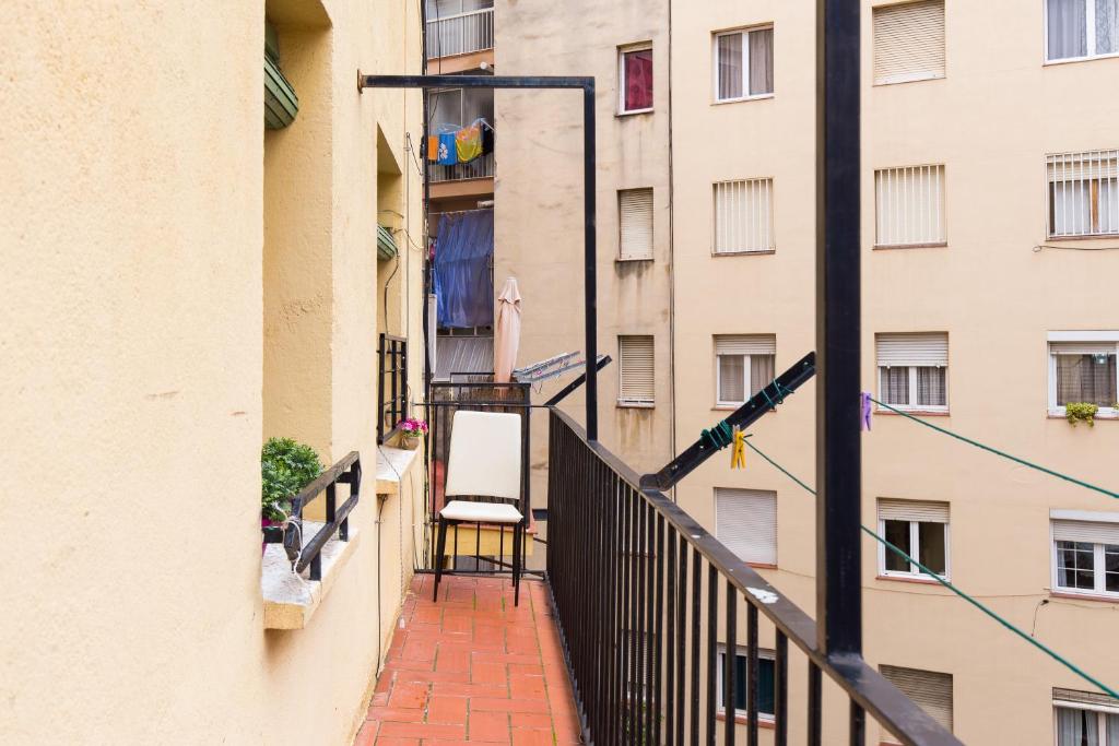 Balkón nebo terasa v ubytování Key Sagrada Familia - Carrer Del Clot