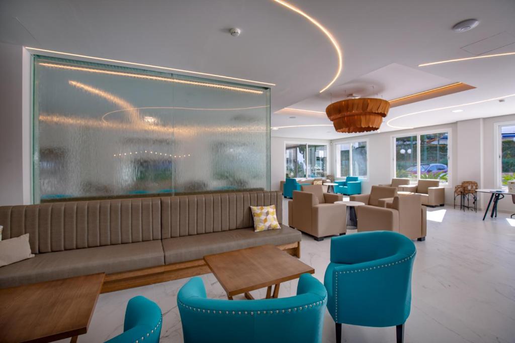 Posezení v ubytování Gran Hotel Las Fuentes