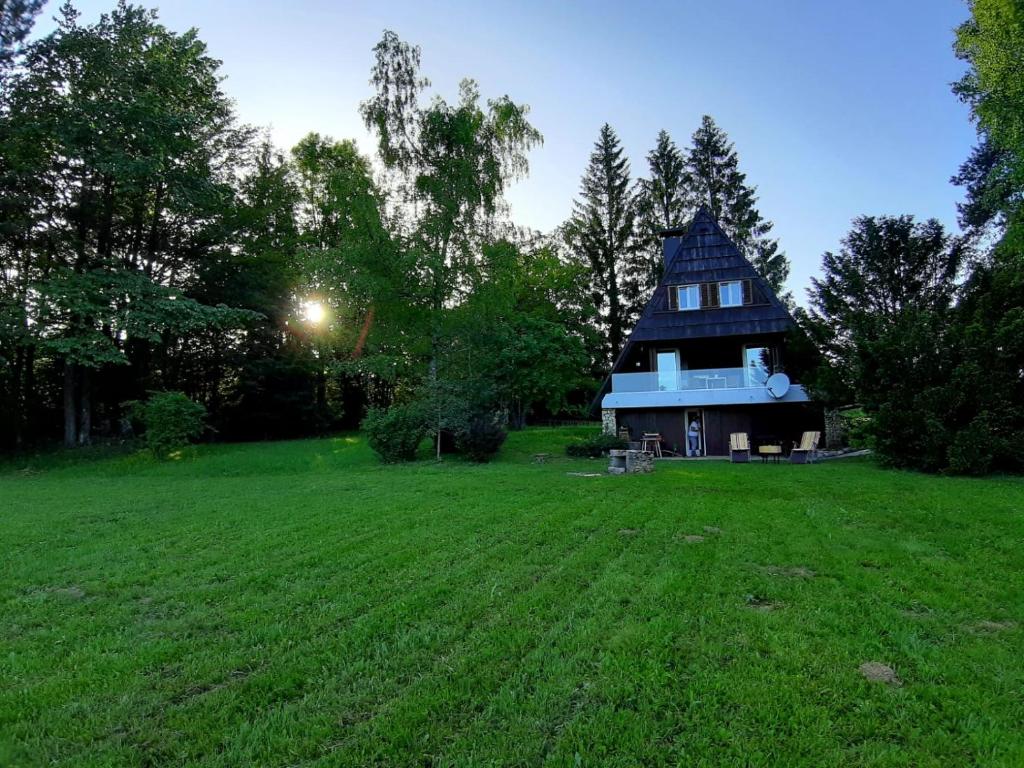 Vrt u objektu Architect's Home Plitvice
