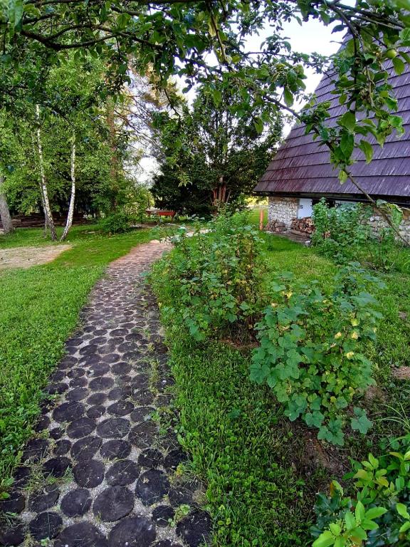 Vrt u objektu Architect's Home Plitvice