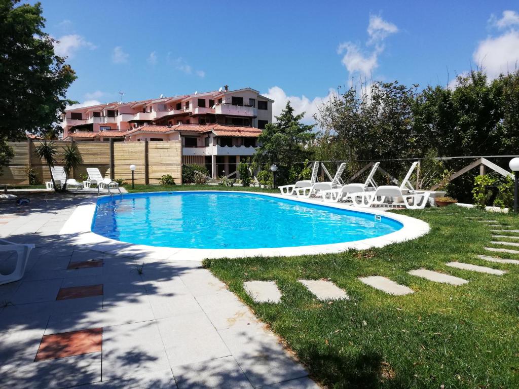 Bazén v ubytování Hotel Frassetto nebo v jeho okolí