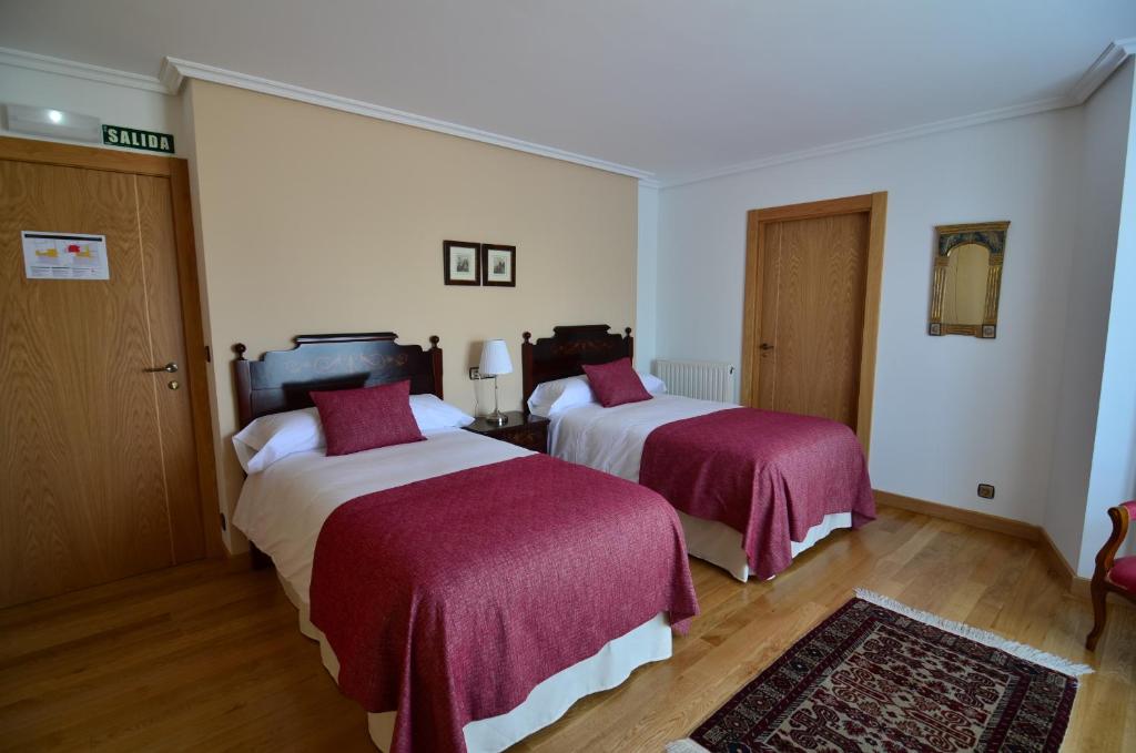 Postel nebo postele na pokoji v ubytování Casa de la Cadena