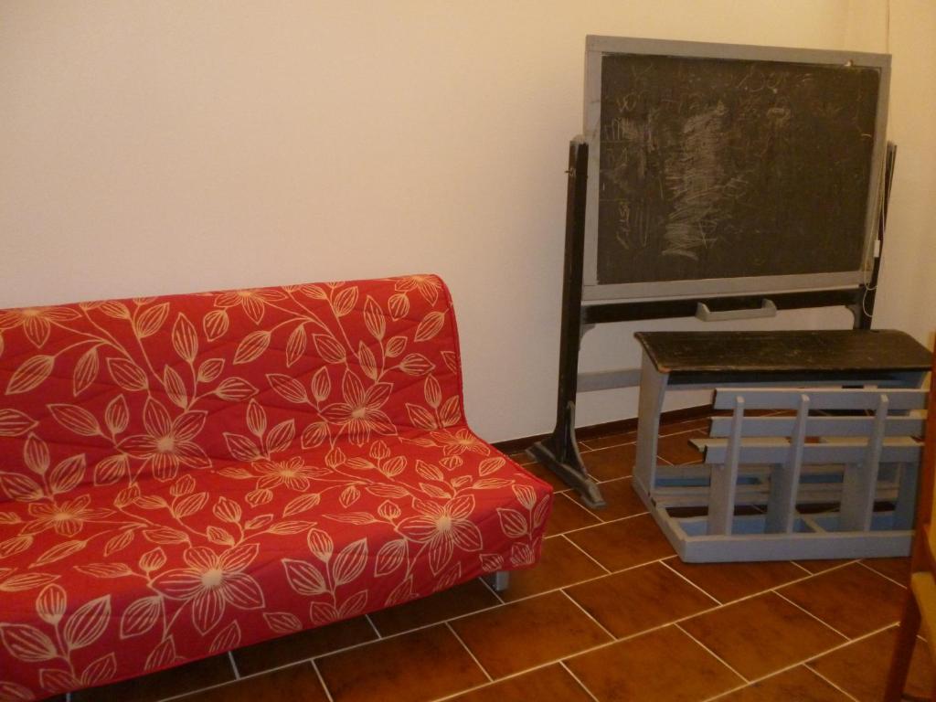 TV a/nebo společenská místnost v ubytování La Zavirna