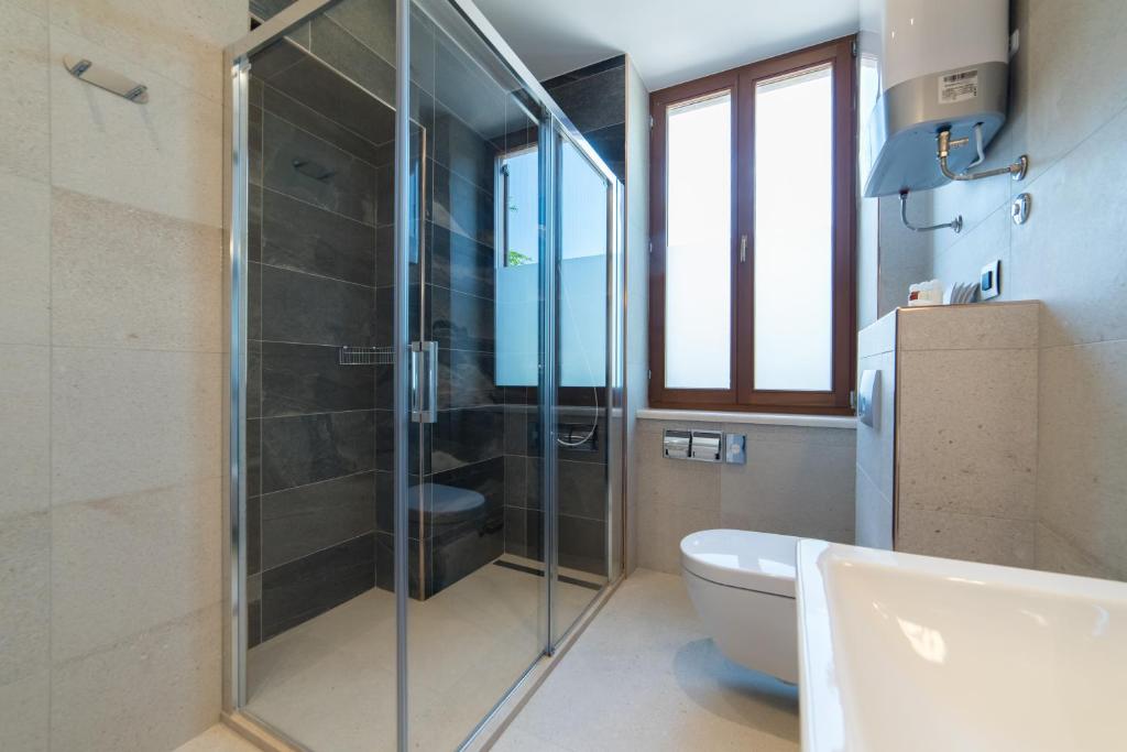 Koupelna v ubytování Boutique Villa Filaus