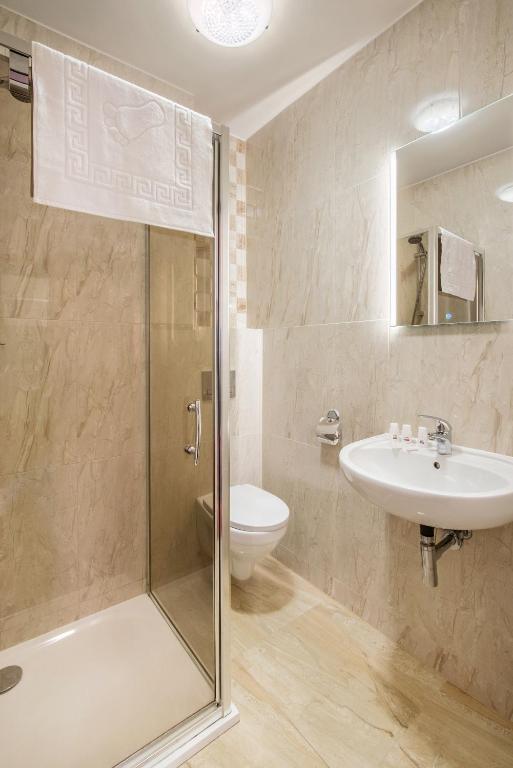 Kúpeľňa v ubytovaní Villa Pascal