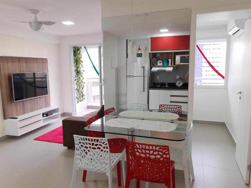  Apartamento My Way Fortaleza uma quadra Beira Mar 2 Qtos e 1 Vaga