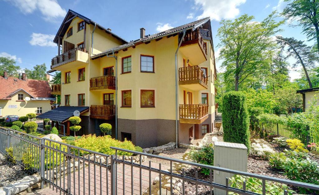 Budova, kde se apartmán nachází