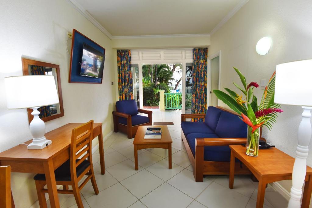 Posezení v ubytování Blue Orchids Beach Hotel