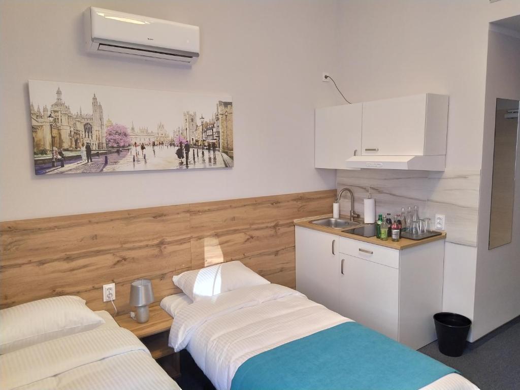 Kuchyňa alebo kuchynka v ubytovaní Villa Centro