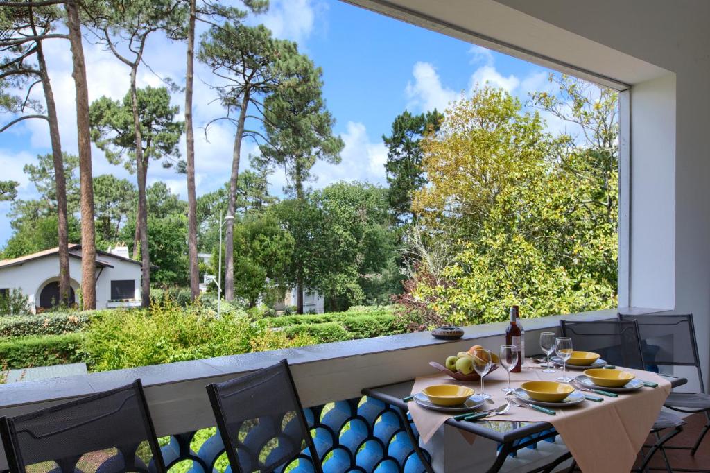 Zahrada ubytování Appartement Pyla Les Cèdres