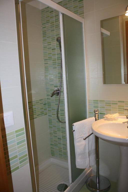 Koupelna v ubytování Hotel Gronda Lagunare