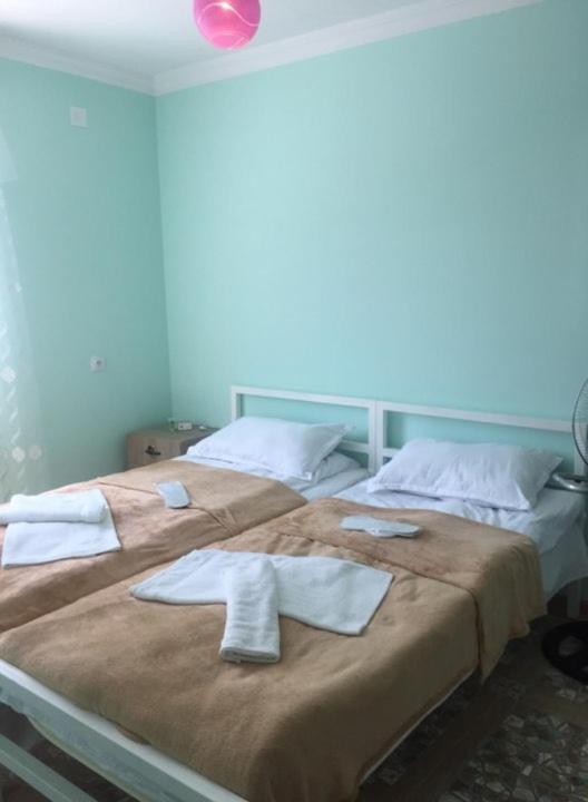 Postel nebo postele na pokoji v ubytování Lali