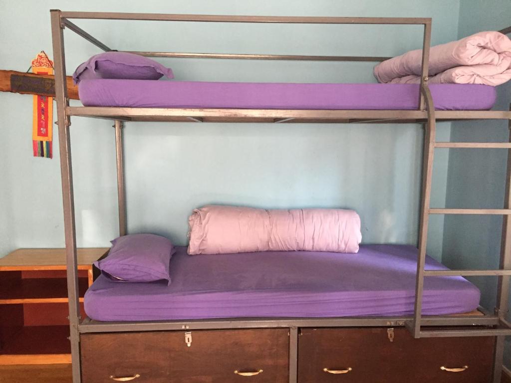 Llit o llits en una habitació de Nepalaya Eco Hostel