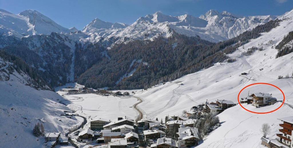 Haus Windegg en invierno