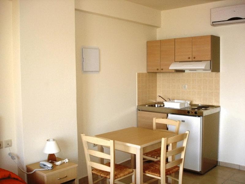 Kuchyň nebo kuchyňský kout v ubytování Margarita Beach Hotel