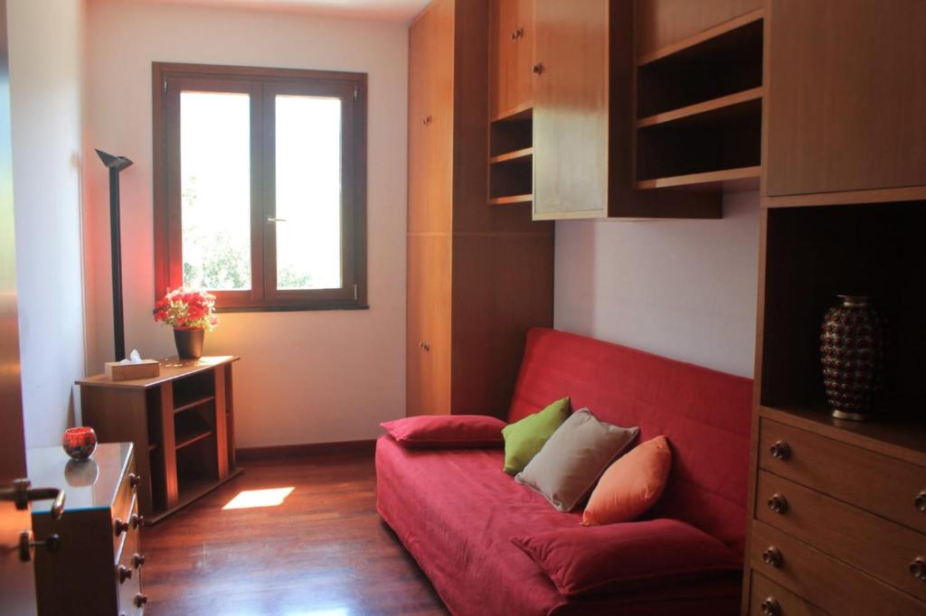 Posezení v ubytování B&B DA CHIARA SEA SIGHT