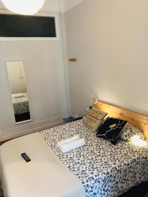 A bed or beds in a room at Kasa Usandizaga