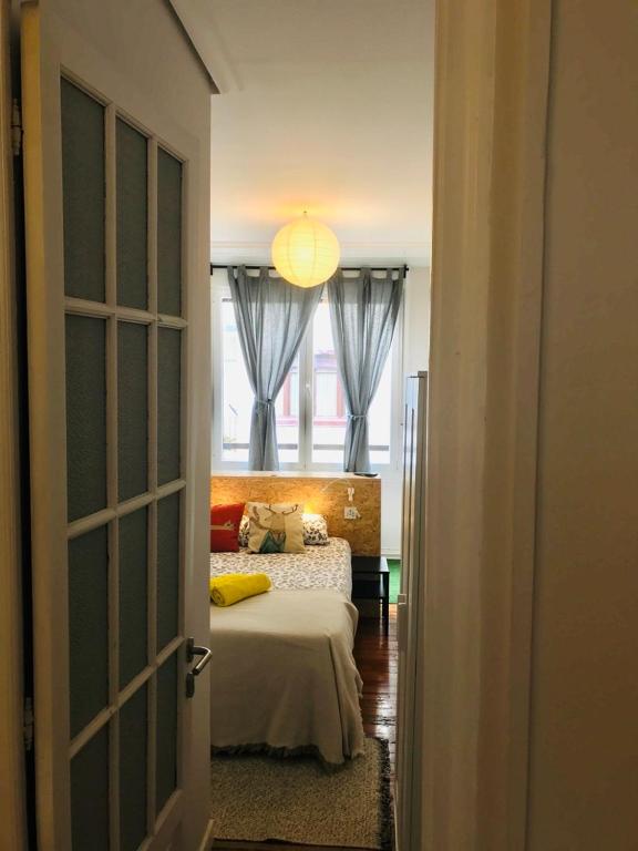 A bed or beds in a room at Kasa Usandizaga