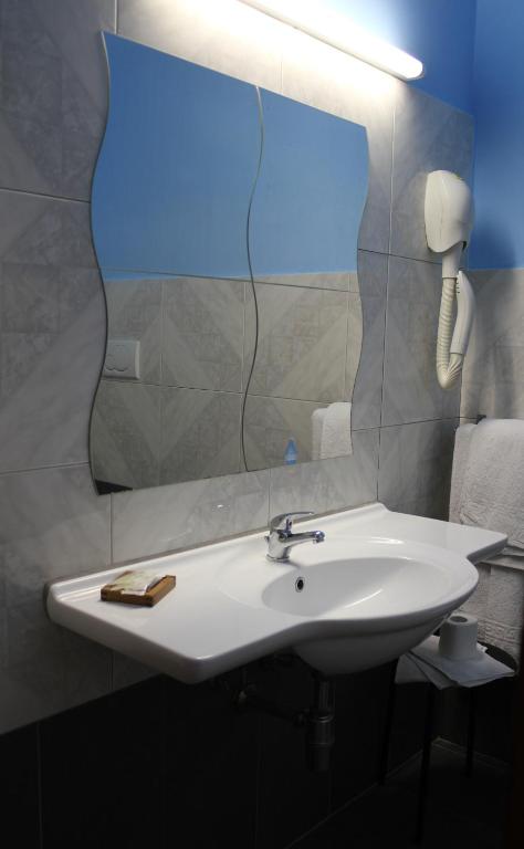 Koupelna v ubytování Hotel 106