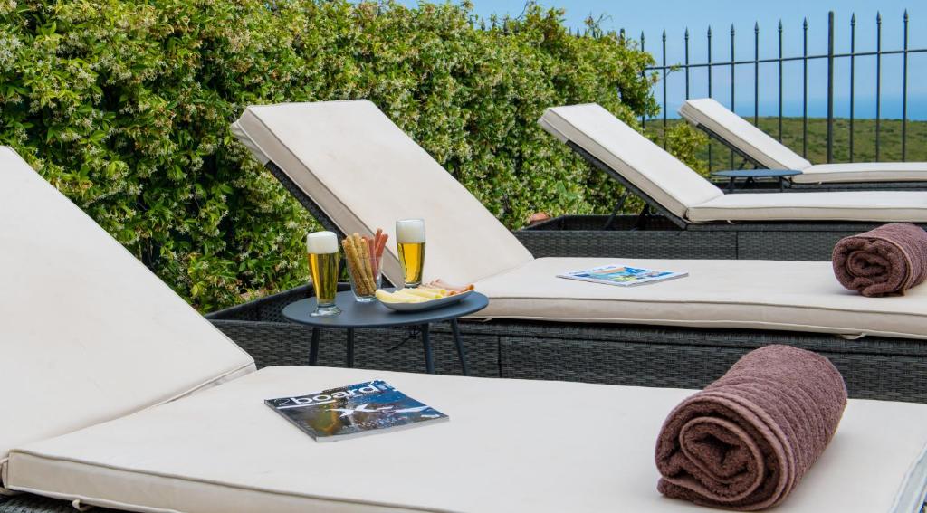 Villa Olympia VIP italokat is kínál