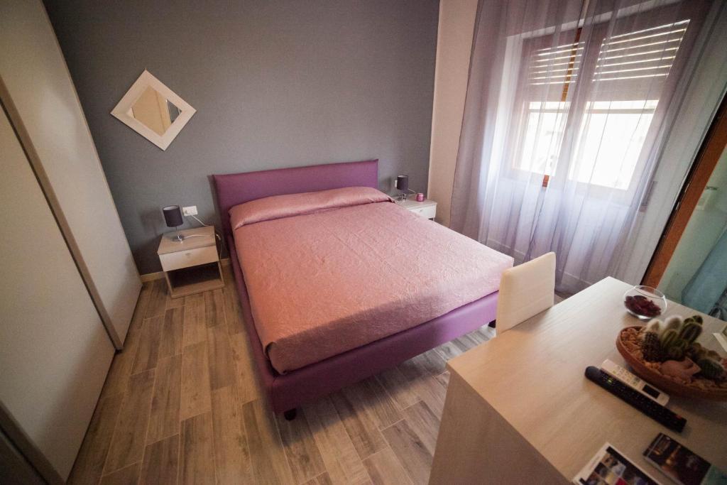 Postel nebo postele na pokoji v ubytování La Tanchetta