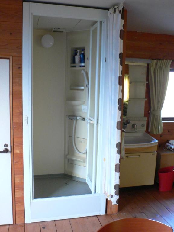 Kuchyň nebo kuchyňský kout v ubytování Guesthouse RETURN