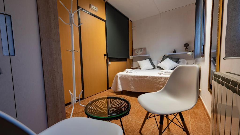 Posteľ alebo postele v izbe v ubytovaní Apartamento Turístico San Jorge