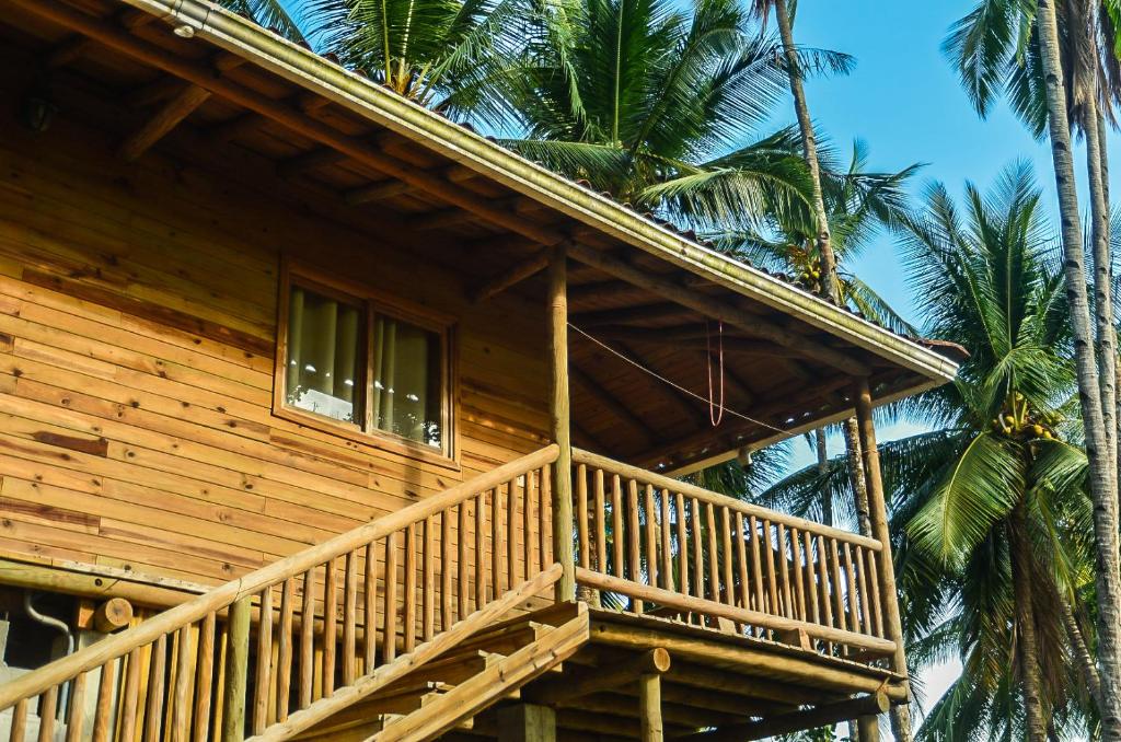 Balkón nebo terasa v ubytování Hotel Oasis & Surf Camp