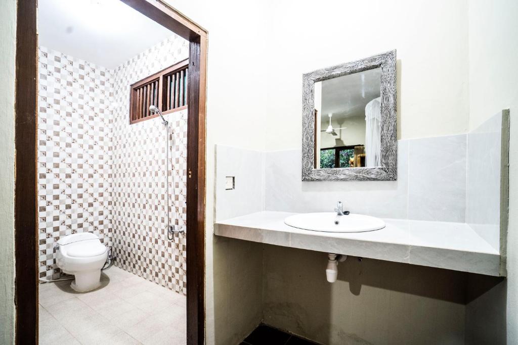 Vannituba majutusasutuses Manuaba Inn