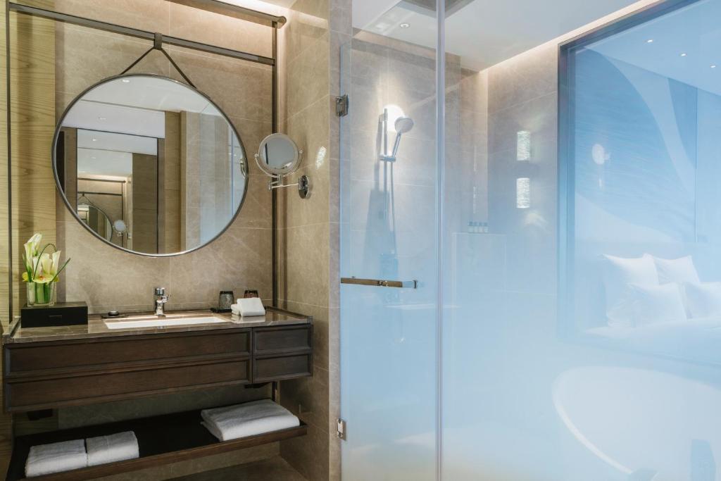 Koupelna v ubytování Pullman Shanghai Qingpu Excellence