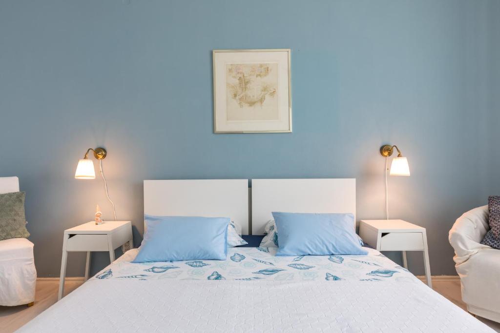 Posteľ alebo postele v izbe v ubytovaní Apartman Andra