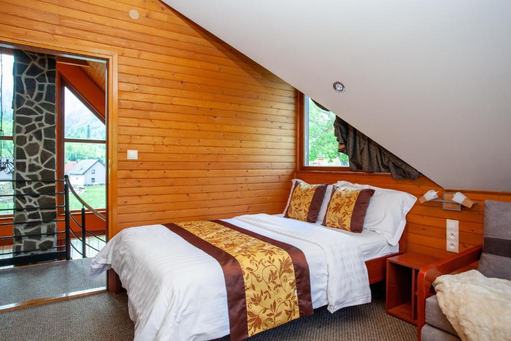 Postel nebo postele na pokoji v ubytování Winter & Summer - Chalets