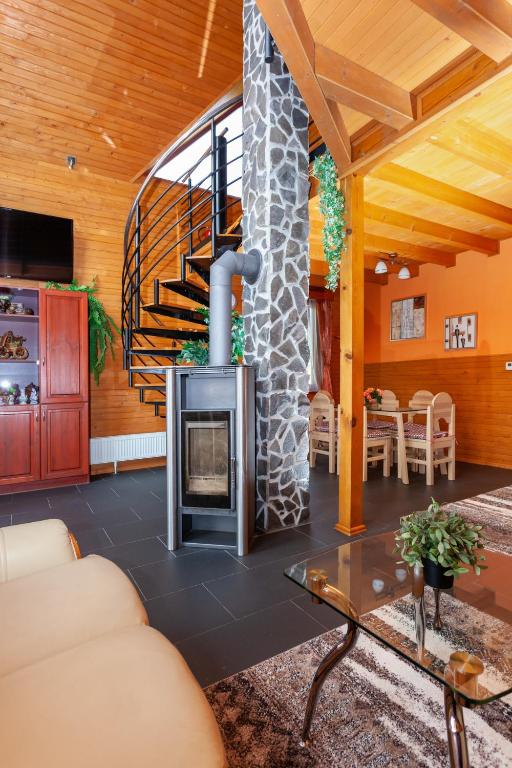 Posezení v ubytování Winter & Summer - Chalets