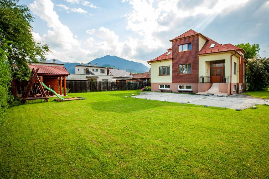Budova, kde se bed and breakfast nachází