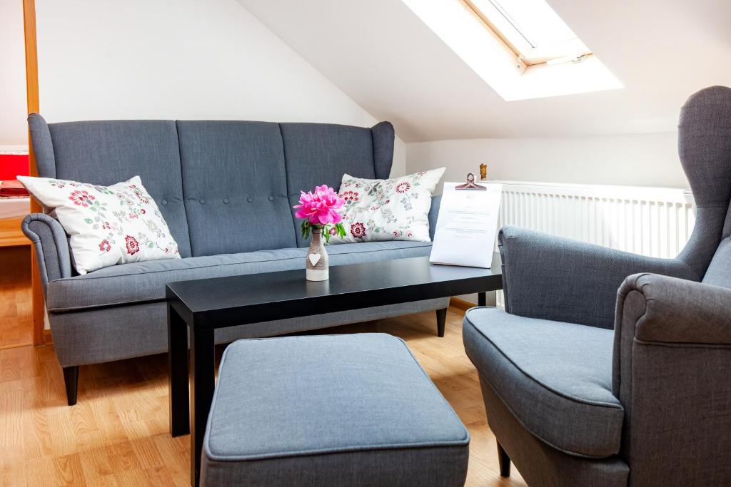 Posezení v ubytování Apartmány Nevädza
