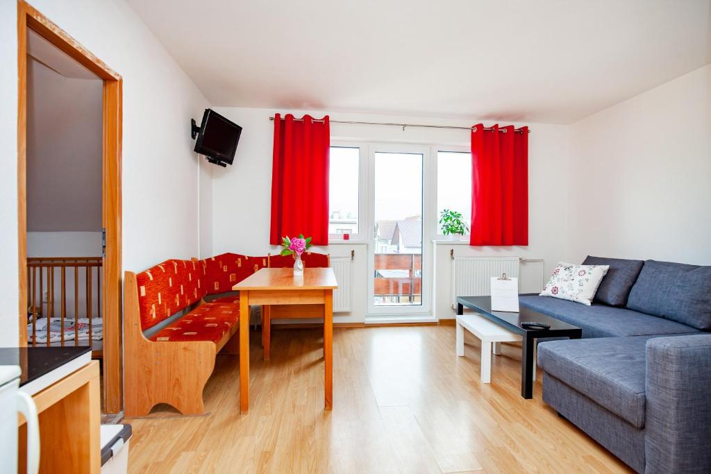 Posezení v ubytování Apartmány Nevädza