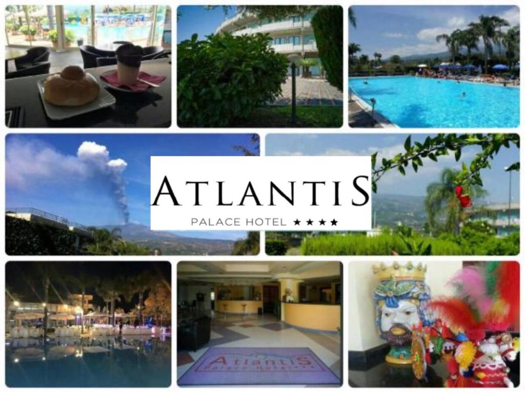 Bazén v ubytování Atlantis Palace Hotel nebo v jeho okolí