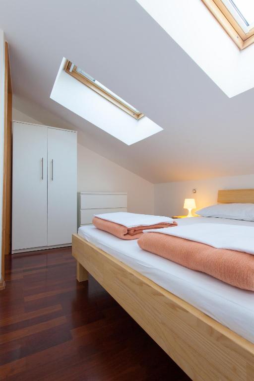 Letto o letti in una camera di Bed&breakfast Lucija