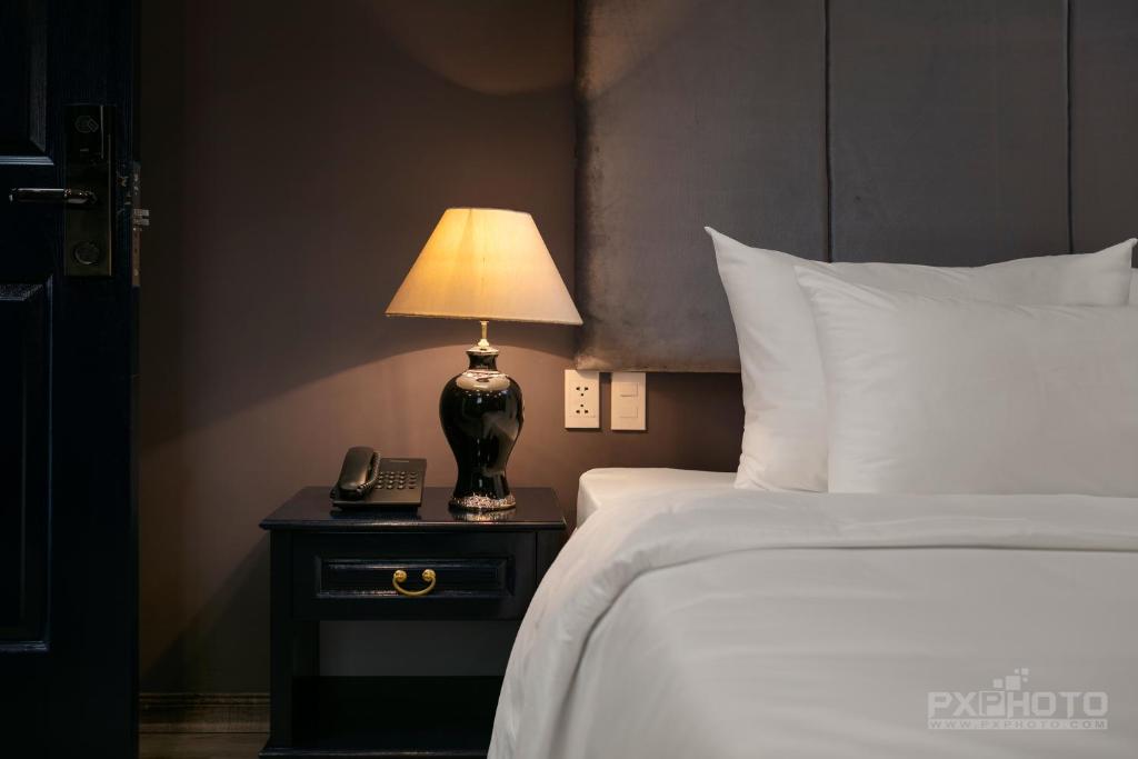 Postel nebo postele na pokoji v ubytování Matilda Boutique Hotel & Spa