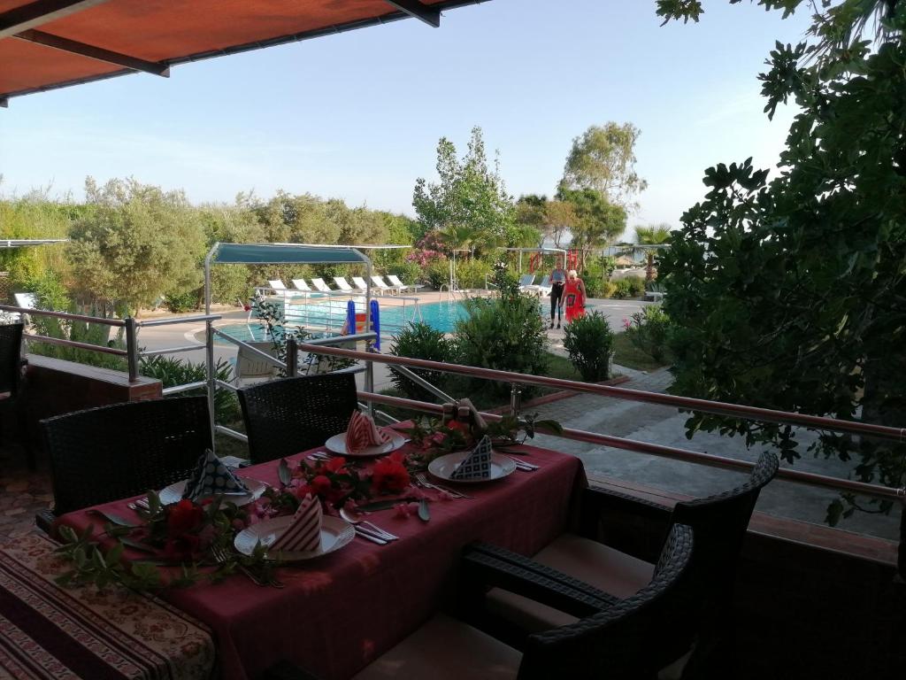 Bazén v ubytování Hotel Grün nebo v jeho okolí