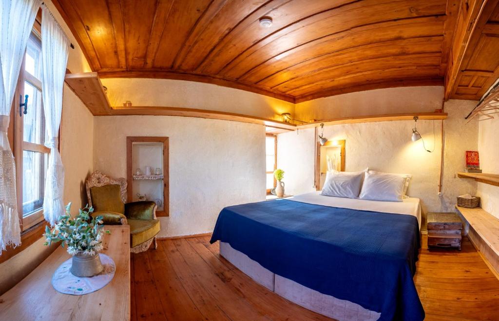 Postel nebo postele na pokoji v ubytování 3 Oda Kaş