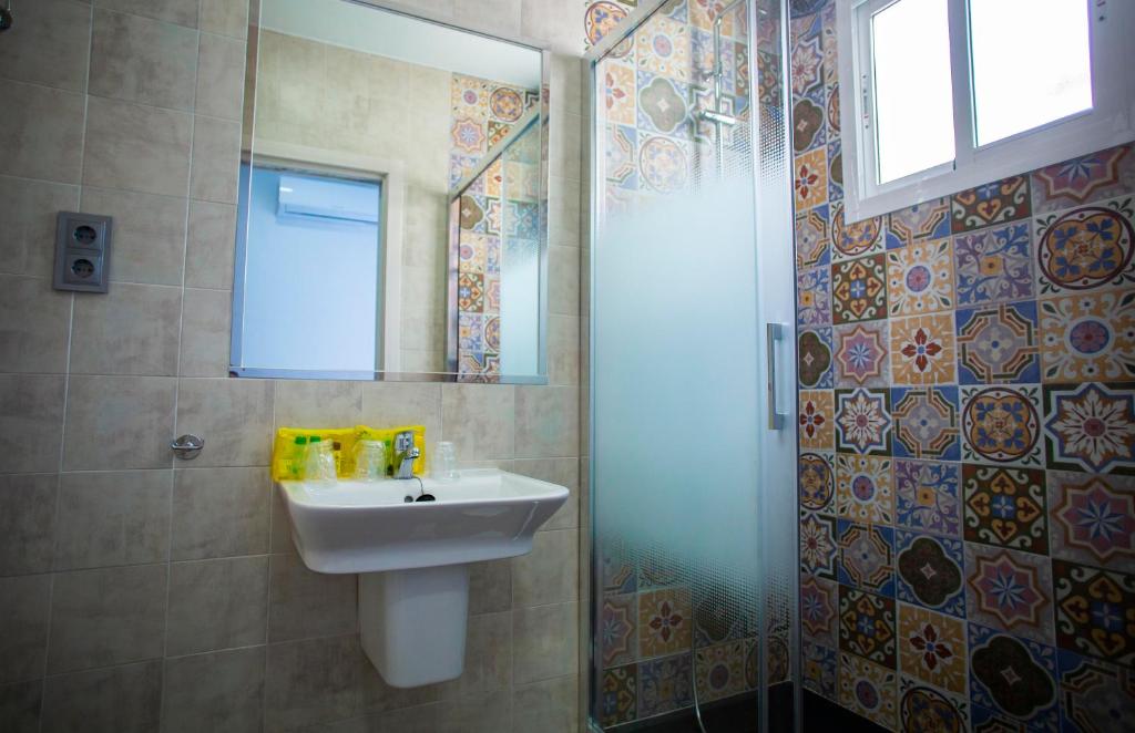 Kúpeľňa v ubytovaní Hotel Bari