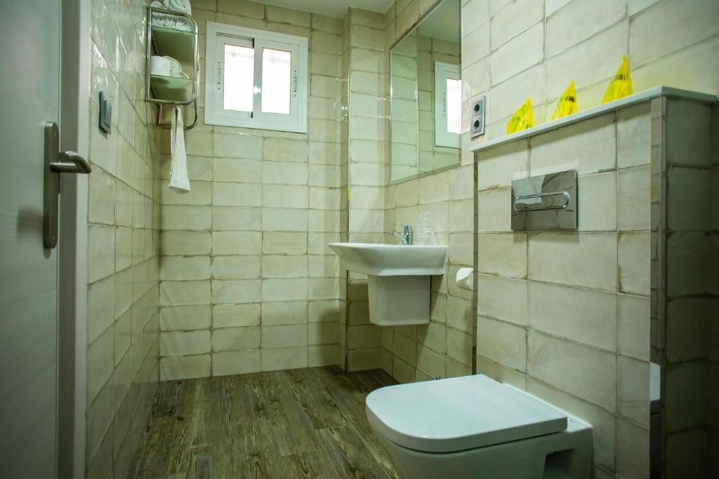 Kúpeľňa v ubytovaní Hotel Bari