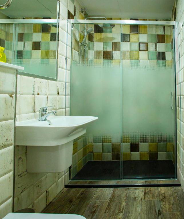 Kúpeľňa v ubytovaní Hotel Bari