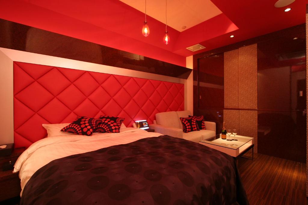 Postel nebo postele na pokoji v ubytování HOTEL W-PREMIUM -W GROUP HOTELS and RESORTS-