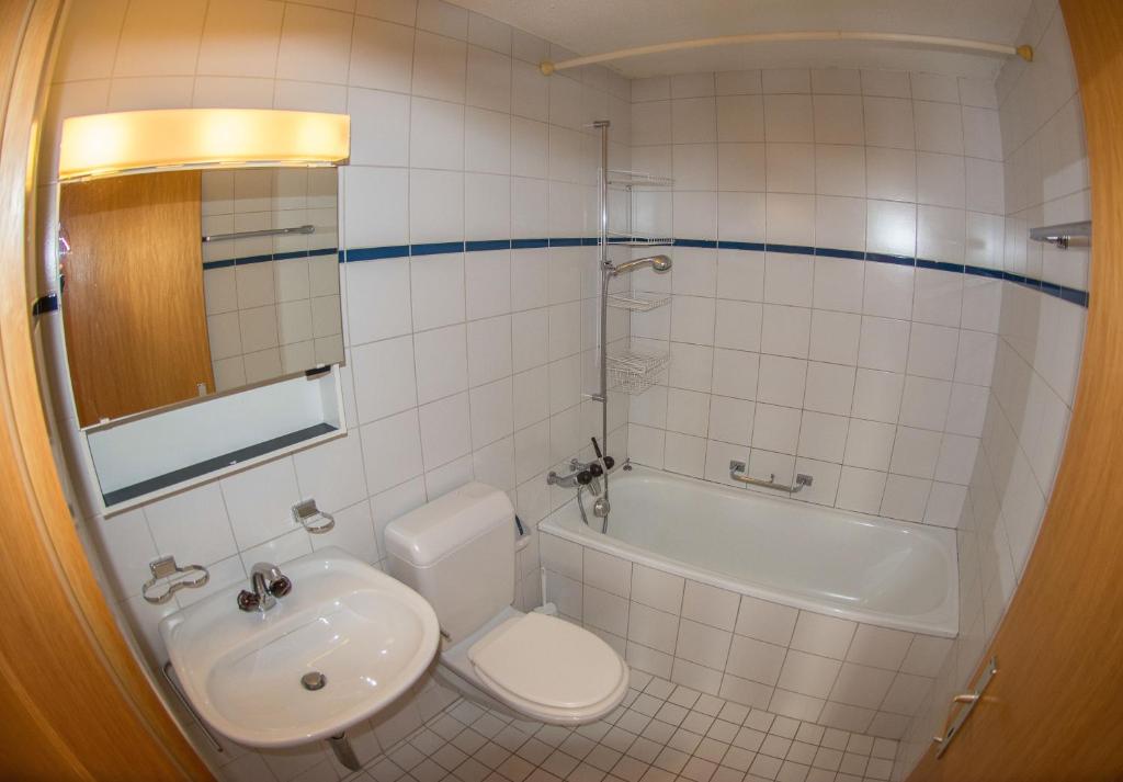 Koupelna v ubytování O 68 Haus Bel Air